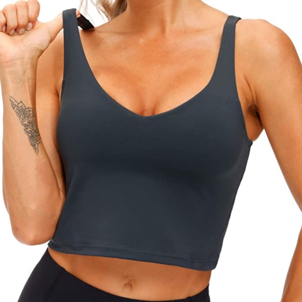Women’s Longline Sports Bra Wirefree Padded Medium